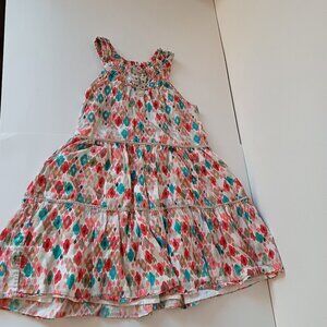 Gorgeous MEXX Girls Summer Dress Size 7 100% Cotton